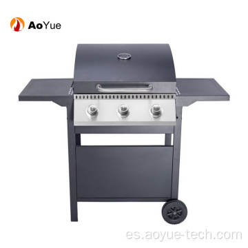 Garden BBQ Grill de gas de acero inoxidable